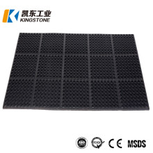 Kingrubber Outdoor Rubber Drainage Hole Mat Used for Hotel Kitchen Room